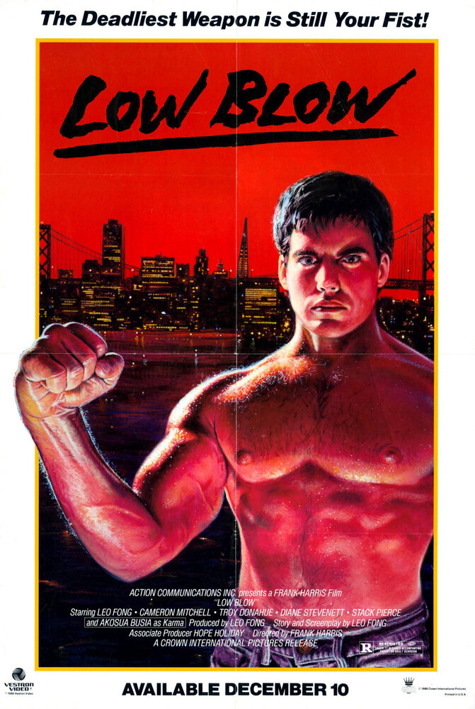 Удар ниже пояса (1986) постер