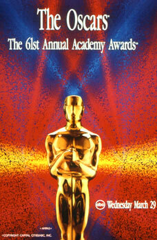 61-я церемония вручения премии «Оскар» (1989) постер