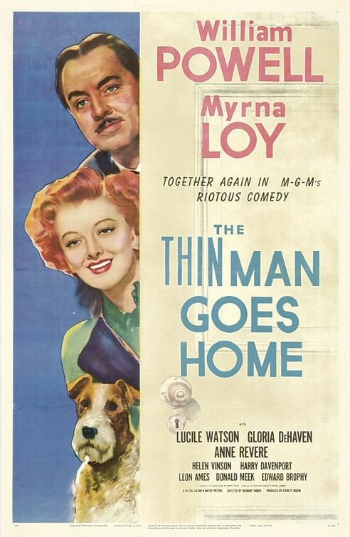 Тонкий человек едет домой (1945) постер