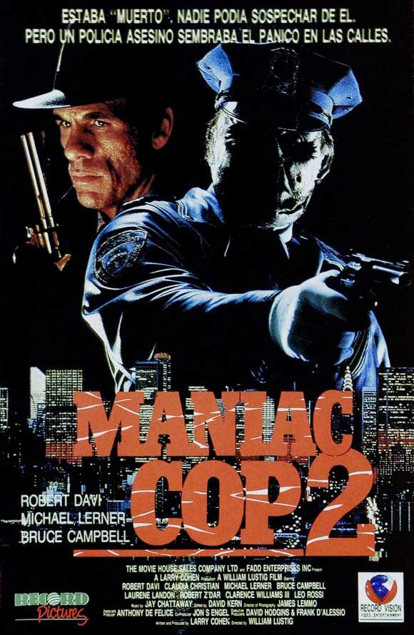 Маньяк-полицейский 2 (1990) постер