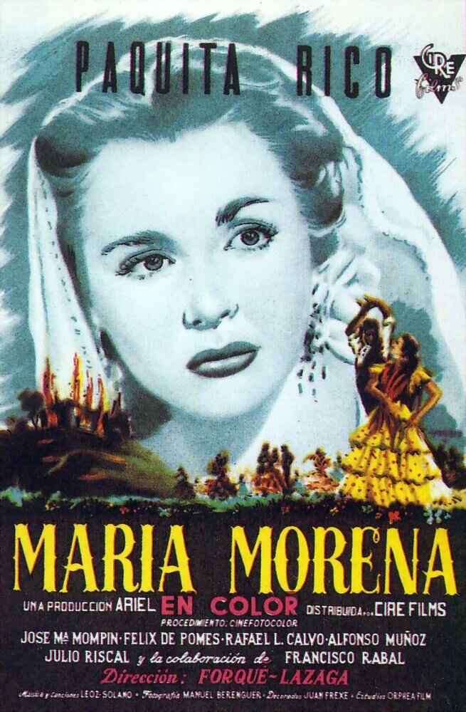Мария Морена (1951) постер