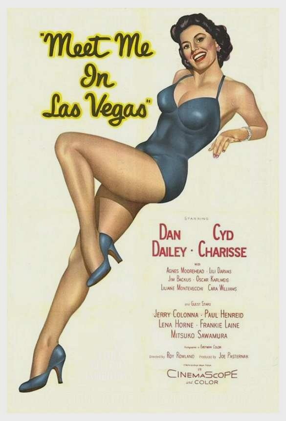 Встречай меня в Лас-Вегасе (1956) постер