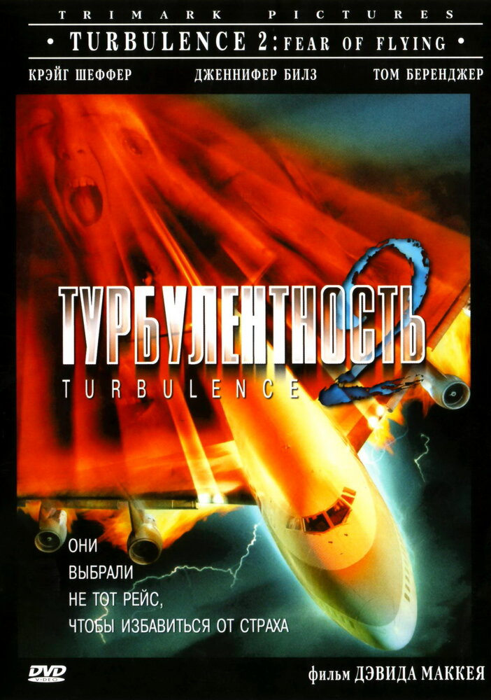 Турбулентность 2: Страх полетов (1999) постер