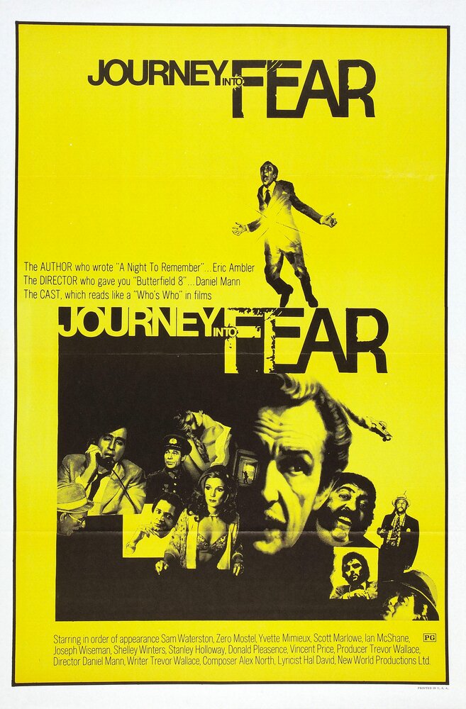 Путешествие в страх (1975) постер