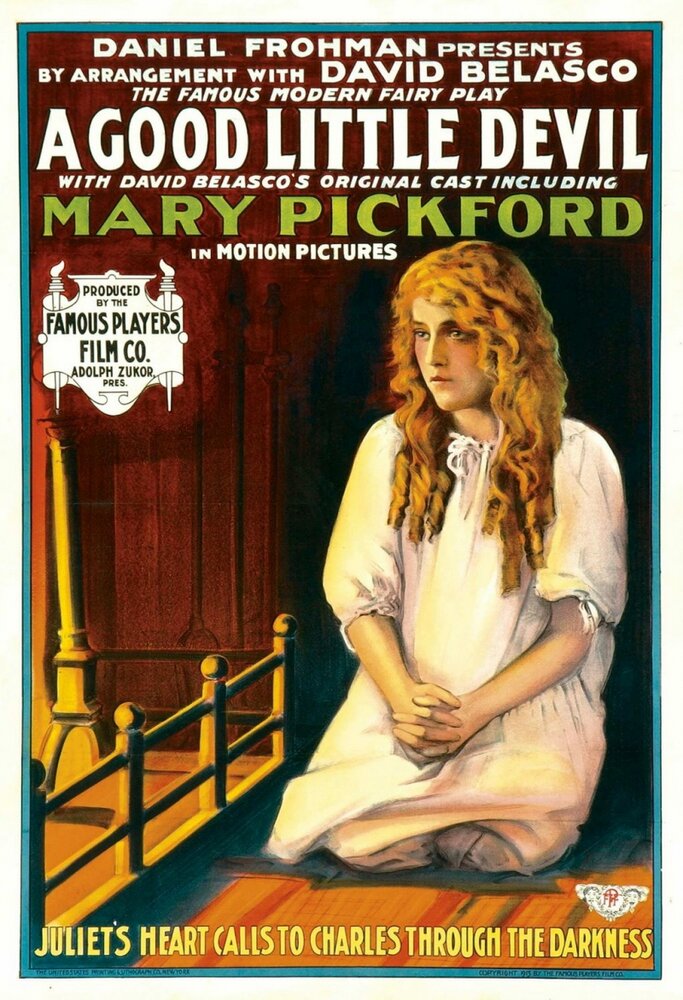 Хорошенький дьяволёнок (1914) постер